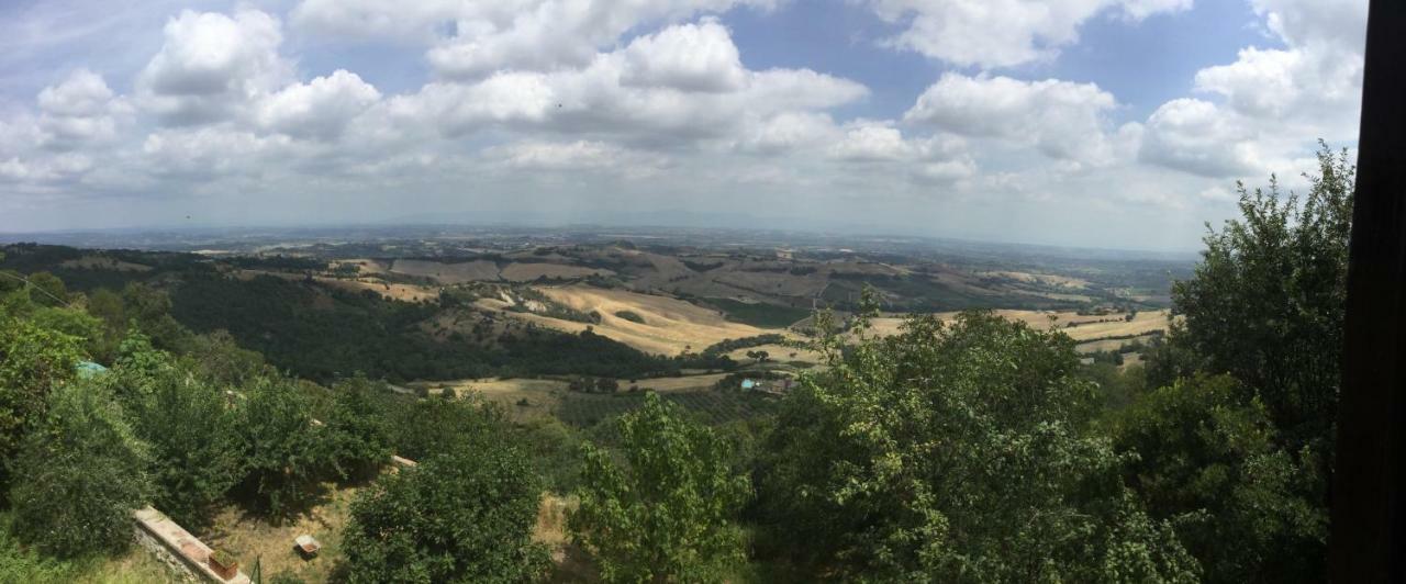 Vila La Fraternita Montefollonico Exteriér fotografie